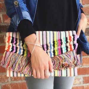 Stella and Dot Taj clutch NWT